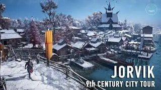 Assassin's Creed Valhalla - JORVIK - Relaxing City Tour