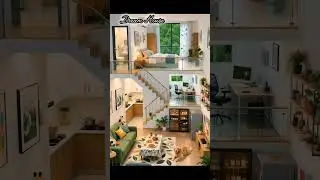 Warm Aesthetic Loft | Dream Home Inspiration#loft house#loft living#modern house design#dream house
