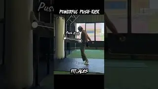 POWERFUL PUSH KICK #tutorial #tutorials #youtubeshorts #shortvideo #ytshorts #shorts #martialarts