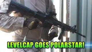 PolarStar PR-15 Electric Pneumatic Airsoft Gun, O-M-G! (Airsoft SC Village Gameplay/Commentary)