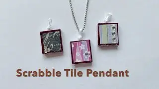 Scrabble Tile Pendant