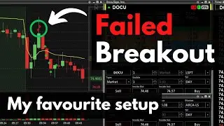 High Probability Setup in This Market - Failed Breakout on DOCU