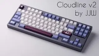 JJW Cloudline v2 + PP Plate + HMX Cloud + GMK Tuzi = Keyboard Typing Test