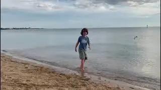 ASMR Beach Sand Throwing