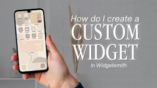 How do I create a custom widget in Widgetsmith