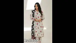 C M Prints Floral Digital Printed Fabric Silk Digital Printed DupaataDigital Printed Shirt Trouser