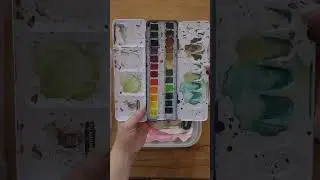 My Travel Art Kit 🎨 Full video on YouTube channel #shorts