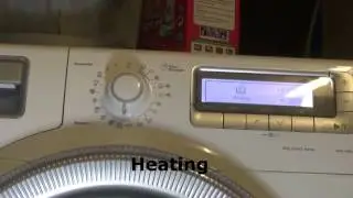 Electrolux Time Manager EWN14991W Washing Machine : Handwash 40'c : wash (Pt 1 of 5)
