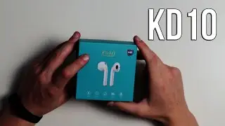 Обзор блютуз наушников KD10 tws Копия AirPods