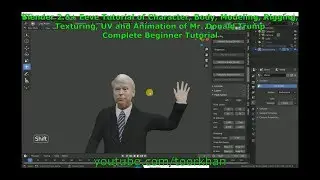 Blender 2 8, Tutorial, of, Donald, Trump, Character, Body, Modeling, Rigging, UV, Eeve, Beginner