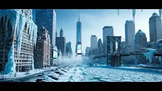 New York&hellip; completely frozen in seconds.This is what an ice apocalypse would look like. ❄️🌆