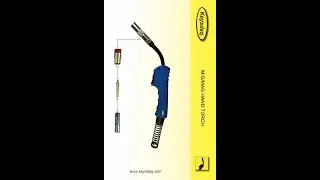 Co2 / Co2 mix gas MIGIMAG HAND TORCH
