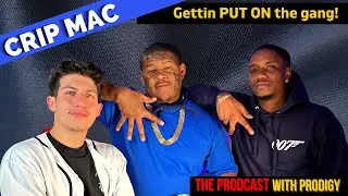 Crip Mac gettin that 55th Street beat down by 10 homies to get jumped in or #PUTON the gang. Part 1