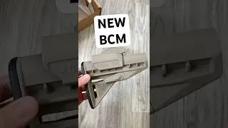 UNBOXING: New BCM Mod 3 Stock W/ risers. #bcm #ar15