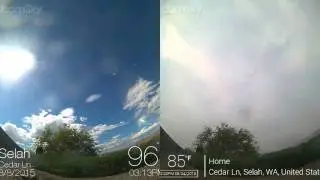 BloomSky Time-lapse - Saleh, WA fire