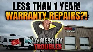 Factory Defect? Our Brand New Class B Van is Going in for Warranty Repairs | Part 1
