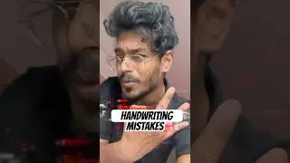 Handwriting Mistakes 🤯 Tamil tips and tricks Part 8 - For Beginners #handwriting -#tamilart