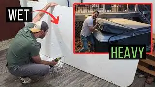 Промокшая до нитки крышка гидромассажной ванны? Попробуйте это вместо ее замены.
