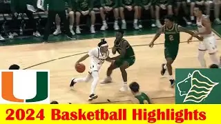 St. Leo vs Miami Basketball Game Highlights 10 30 2024