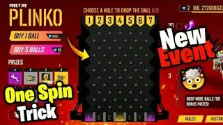 ONLY ONE SPIN TRICK PLINKO EVENT❤️🤩