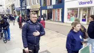 Street Preaching on Hard Ground in Cambridge, UK