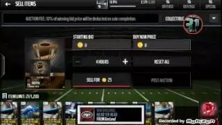Quick selling an elite trophy