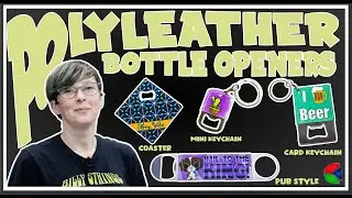 Awesome Sublimation Blanks: PolyLeather (VEGAN) Stainless Steel Bottle Openers: Conde.com