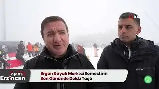 Ergan Kayak Merkezi Sömestirin Son Gününde Doldu Taştı