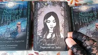 🍂🍁The Solitary Witch Oracle ~ Flip-Through and One-Card Reading🍁🍂