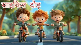 मेरी प्यारी साइकिल हिंदी पोयम बच्चों | Kids cycle Poem Hindi 