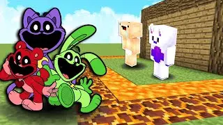 Smiling Critters VS LAS 5 MEJORES CASAS SEGURAS DE TODO MINECRAFT TROLL