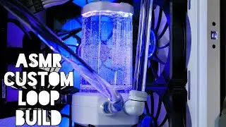 ASMR install of Corsair HydroX XH305i Pro white in the Corsair 5000T RGB case