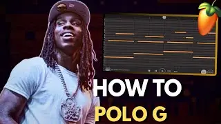 HOW TO MAKE POLO G INSPIRED BEATS IN FL STUDIO MOBILE
