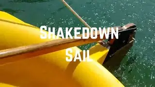 Beautiful April day on the bay -- Escape Solsa sailing dinghy shakedown sail