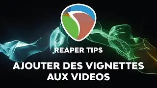 Add thumbnails to videos in reaper