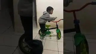 Grau de bike 2 anos dando grau