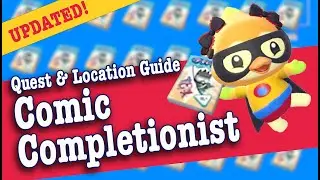 2025 All Badtz & Bestie Comic Locations! Comic Completionist Guide | Hello Kitty Island Adventure