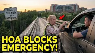 HOA Demanded Access to My Private Bridge — Too Bad It's the Only Way to the Hospital