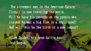 Street Fighter EX - Allen Ending