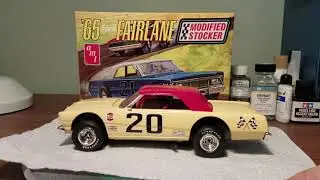 Сборка и обзор модели AMT '65 Ford Fairlane Modified Stocker