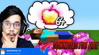 MINECRAFT BUT SLEEPING GIVES OP ITEMS FOR PE 1.18&radic; | DOWNLOAD FOR FREE&radic;
