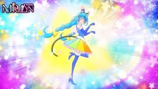 Cure Cosmo Transformation - Star Twinkle Pretty Cure Episode 25 (English FanDub and Cover)