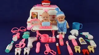 8 Minutes of Satisfying ASMR | Ambulance Toy & Dentist Set Unboxing