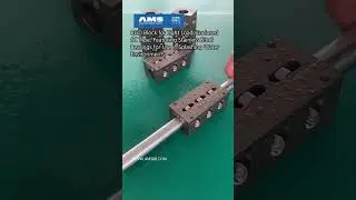 AMS RGD Roller Shaft Guide with Stainless Steel Bearings