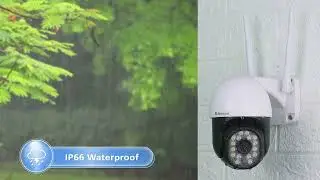Jennov  T Series Wireless Security Camera System 1080P  WiFi Auto Tracking