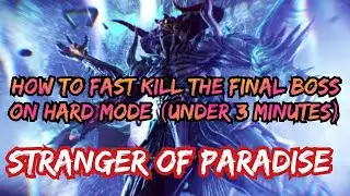 STRANGER OF PARADISE | THE FINAL BOSS(HARD MODE) VS ASSASSIN - TYRANT | UNDER 3 MINUTES KILL‼️#ps5