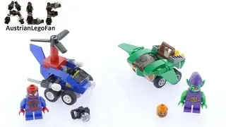 Lego Super Heroes 76064 Mighty Micros Spider-Man vs Green Goblin - Lego Speed Build Review