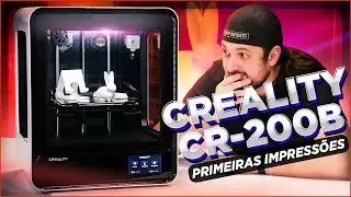 UNBOXING DE UMA IMPRESSORA 3D! CREALITY CR-200B