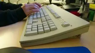 Apple M0115 (Apple Extended Keyboard) with Alps SKCM Orange sound test.