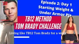 Tom Brady TB12 Method Challenge Day 1 & Under armor Recovery Sleepwear- Episode 2
